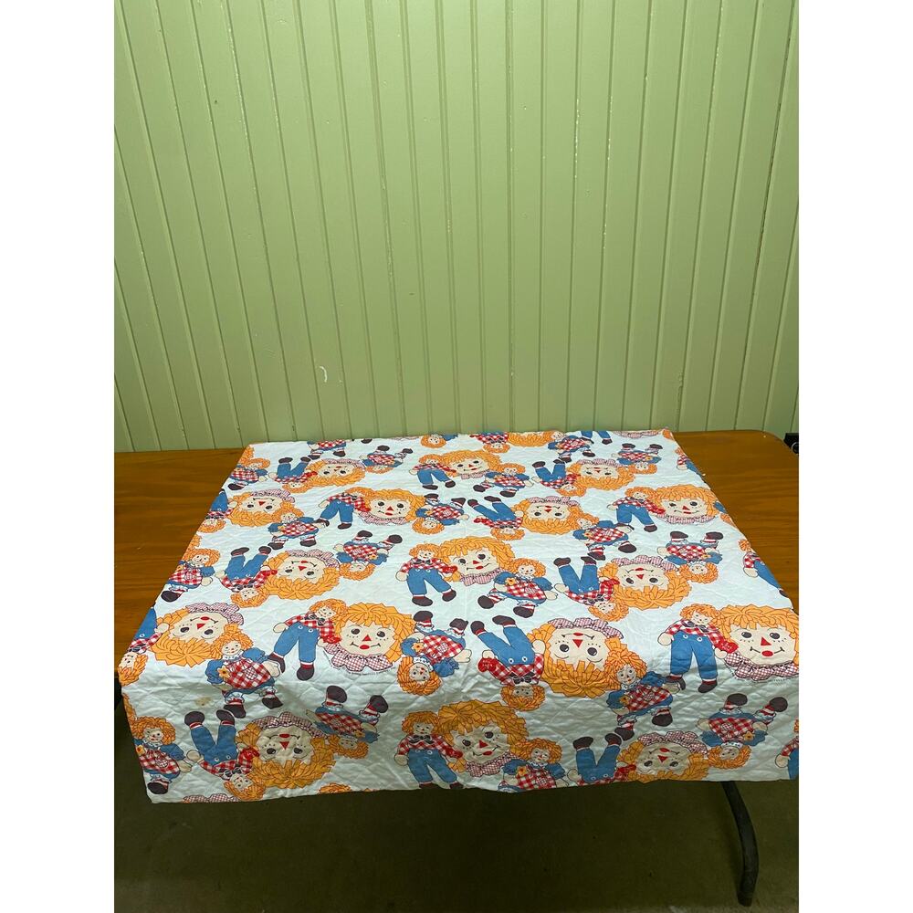 The Bobbs-Merrill Company Vintage Raggedy Ann and Andy Quilt